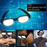 Fashion Men Women LED Light Luminous Glasses Eyewear Anime Cosplay Party Prop. 