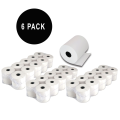 Rolls for Adding Machine Printing Calculator Receipt Printer Rolls - Single Ply Non-Thermal 57mm Paper - 20Meter. 