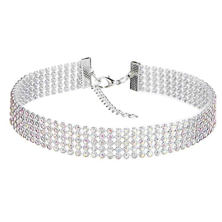 Choker Necklace Exquisite Workmanship Wide Collar Choker Pendant Necklace