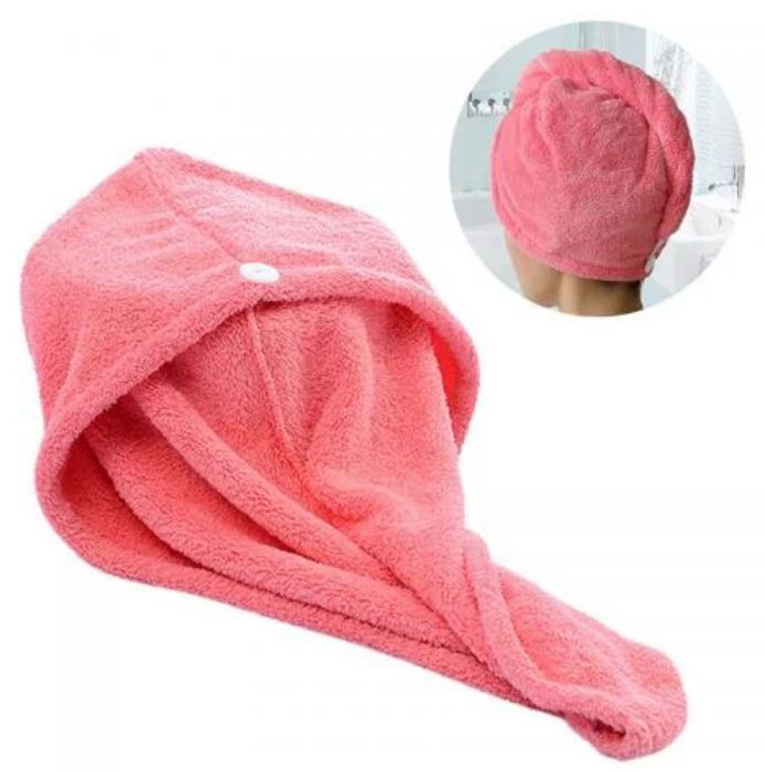 Microfiber Hair Wraps Bath Towel Cap