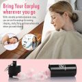 Hearprotek Sleeping Ear Plugs (32db & 30db) Ultra Soft Noise Reduction and Hearing Protection earplugs for Side Sleepers, snoring, Travel, Working, Safety 2 Pairs. 