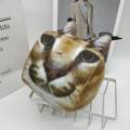 12*12*19cm 3D Huge Square Cat Plush Raise A Floppa Games Cat Stuffed Animals Kawaii Plushie Big Cat Doll Kids Soft Peluche Toys. 