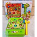 Children's Hammer Whack-a-mole Game Toy For Kids/ Hammer Game Whack the Mole & It Sound Battery Operated Hammer Game For Interactive Fun Play Helps in Kids Sensory Play Hands and Eye Coordination Exercise Perfect Item For Gift. 
