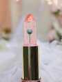 Crystal Jelly Tinted Magic Color Changing Lipstick, PH Clear Temperature Lip Gloss/Balm,Long Lasting Nourishing Moisturizing Lip Stick. 