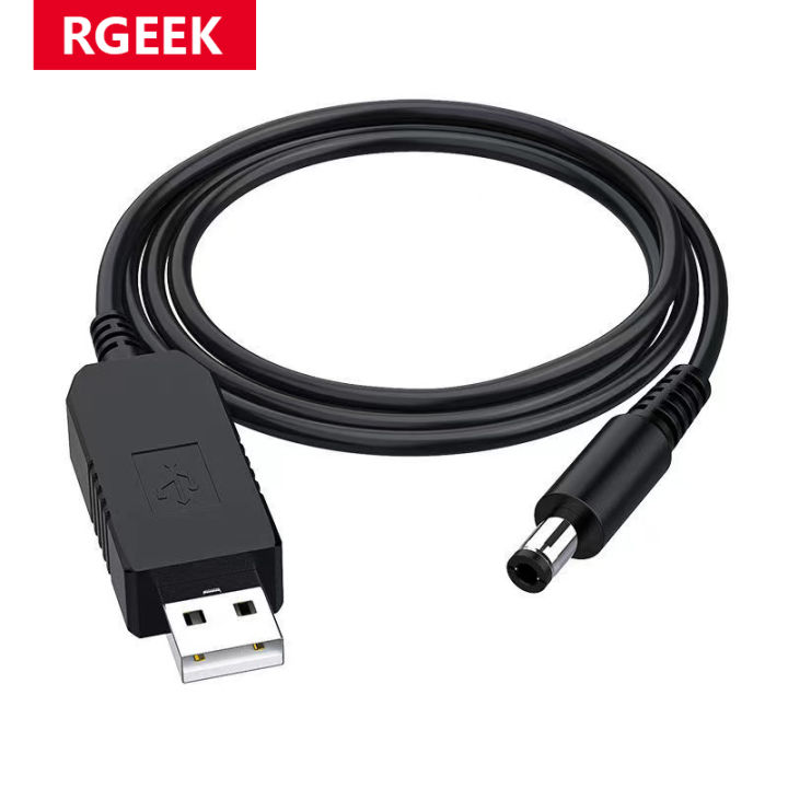 USB power boost line DC 5V to DC 9V / 12V Step UP Module USB Converter Adapter Cable 2.1x5.5mm Plug USB Cable Boost Converter