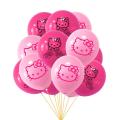 New 2022 Kawaii Sanrioed Hello Kitty Anime Cartoon Cute Latex Balloon Suit Birthday Party Decoration Toys for Girls. 