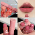 4pc/set Lipstick Korean Girl Group Mini Crayon Lipstick Long Lasting Matte Lip Makeup Tint Easy To Color Sexy Waterproof Lippie. 