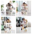 Rotating 360 Degree Crystal Jewelry Cosmetic Perfumes Makeup Organizer Display Stand. 