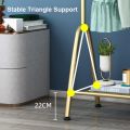 Creative Clothes Rack Garment Display Stand With Bottom Storage Shelf And 6 Hooks. 
