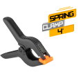 Spring Clamp Clips Heavy Duty Spring Clamps 4" Inch. 