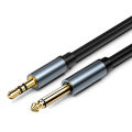 HiFi AUX Cable 6.5mm to 3.5mm Audio Single Track Speaker Cable for PC Guitar DVD Mixer Phone Computer Amplifier Speakers Cable. 