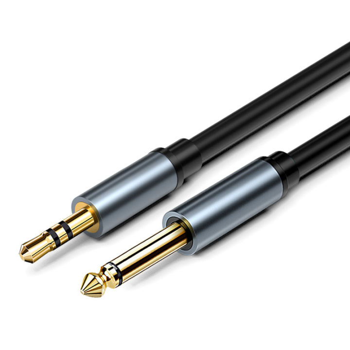 HiFi AUX Cable 6.5mm to 3.5mm Audio Single Track Speaker Cable for PC Guitar DVD Mixer Phone Computer Amplifier Speakers Cable