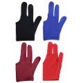 Professional 3 Finger Nylon Billiard Gloves Pool Cue Shooters Snooker Gloves. 