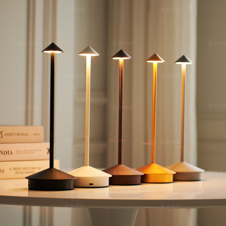 Cupid table lamp nordic pina pro full aluminum oxide dining table camping usb night light amazon wholesale