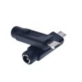 【3C VictoryEagle Store】1pcs DC5.5*2.1mm Female to USB Square DC Power Plug Connector Adapter Asus Eeebook X205T X205 Laptop. 