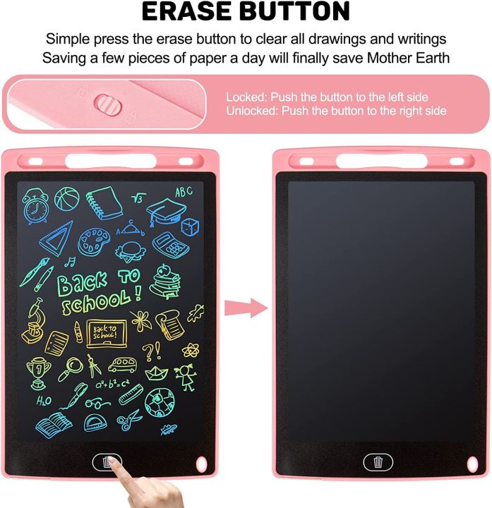Colorful%2010-inch%20LCD%20Drawing%20Tablet%20for%20Kids%20-%20Educational%20Drawing%20Pad%20with%20Stylus,%20Protective%20Screen%20&%20Key%20Lock,%20Ideal%20Travel%20Companion%20for%20Children%203-8%20Years%20-%20Image%207