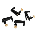 24Pcs Violin Fine Tuner Adjuster with Copper Plating Screws for 3/4 4/4 Size Violin Accessories. 