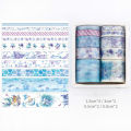 Panda Online 10 Rolls/Set Washi Tape Decorative Masking Tapes Sticky Paper Tape for Journals DIY Crafts Gift Wrapping. 