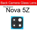 Rear Back Camera Glass Lens For Huawei Nova 5 5i 5T 5Z 6 4G 5G Se 7 7i Pro Camera Glass Lens Cover With Adhesive. 