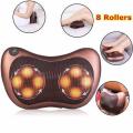 Electroniic Massage Pillow for Car Home Electriic Full Body Massager Cushion Neck Legs Shiatsu Massage Pillow Relax Health Care. 