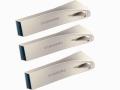 Pack Of 3 32GB 32GB USB 3.1 BAR Plus Silver flash drives. 
