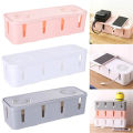 This Cable Storage Box Power Strip Wire Case is the perfect solution for organizing your chargers, wires, and power strips. With its anti-dust design, you can keep your cables and wires clean and tidy. The case is made of high-quality materials and is dur. 