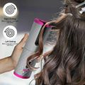 Cordless Hair Curler, Automatic Hair Curling Iron, Heatless Hair Rotating Curler with 3 Temperature & Timer Settings, Portable Rechargeable Rotating Ceramic Curling Fast Heating. 