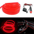 Car Dashboard Neon Light Wire El-Wire 3 Meter (10.11 feet)  Red Color. 