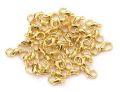 Golden Lobster Locks Chain Locks Jewelry DIY Makings (25 Pcs). 