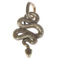 【2023NEW】Brass Snake Key Ring Boa Key Chain Outdoor Small Accessories DIY White Snake Car Hanging Keychain. 