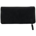 DEABOLAR Men's Long Style Wallet High-Grade PU Leather Wallet Detachable Black Wallet Coin Phone Purse. 