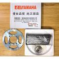 AKE MOTORCYCLE CHAIN SPROCKET SET FOR YBR, YBR-G, YBZ. 
