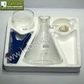 Normax Glass Filtration Apparatus  manifold, Borosilicate Glass Vacuum Filtration Assembly Filter Kit with 1000 ml Filtering Flask and 250 ml with Rubber cook, Graduated Funnel. 