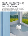 Tuya Zigbee Water Leakage Detector Smart Home Water Flood Sensor Work With Tuya Zigbee Gateway Support Smart Life APP Water pipe breakageLinkage. 