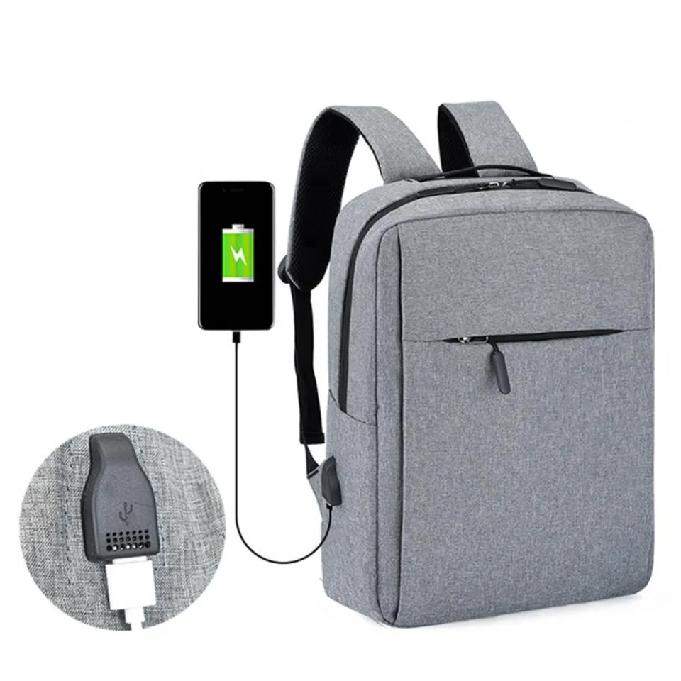 usb charging port school bags with charger