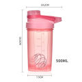 500ML Herbalife Water Bottle For Drink Plastic Leak Proof Sports Bottles Protein Shaker Water Bottle Drinkware BPA FREE. 
