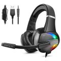 BEEXCELLENT GM-7 RGB GAMiNG HEADSET WiTH NOICE CANCELING MiC. 