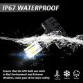 Bike Led Headlight Bulb M6 Headlight Lamp with Flasher 3 in 1 Modes for Motorcycle Universal. 