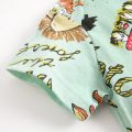 Cartoon Summer Baby Boys Bodysuits Cotton Short Sleeve Newborn Clothes Casual Infant Baby Pajamas. 