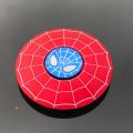 New Round American Captain Fingertip Gyro Shield Alloy Gyro Spinner Decompression Toy Spinner Hobbies for Adults. 