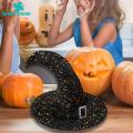 Green Home Wizard Hat Head Accessories Halloween Witch Hat Men Women Headgear. 