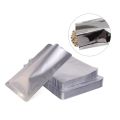 100PCS Waterproof Saran Wrap Food Grade Storage Pouches Heat Seal Bag Aluminium Foil Bags Vacuum Sealer. 