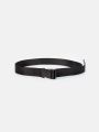 Men Belt 1 Pack Webbing Canvas Outdoor Web Belt with Plastic Buckle for Men. 