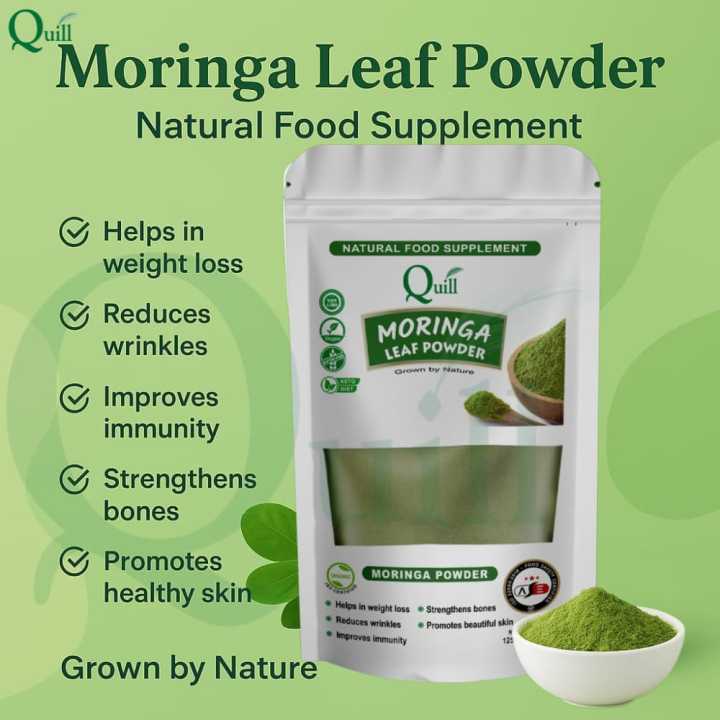 Moringa Powder – Moringa Leaf Powder 125g – 100% Pure & Organic ...