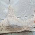 ladies button non padded bra fansy item. 