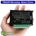 TB6600 Micro Stepper Motor Driver Single Pulse 4A 9~42V 2/4 Phase Hybrid Controller Microstep for CNC Milling Machine Tb6600 Stepper Motor Driver by Electrica. 