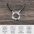 Kqueebee 1 Pcs Standard 1.1 inch/28mm Barbell Bar Clamps Spring Collar Clips Gym Weight Dumbbell Lock. 