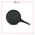 KLASSIC Die-Cast pizza pan / Paratha Pan Fix Bakelite Handle 30Cm Marble Coated [Heavy Gauge]. 