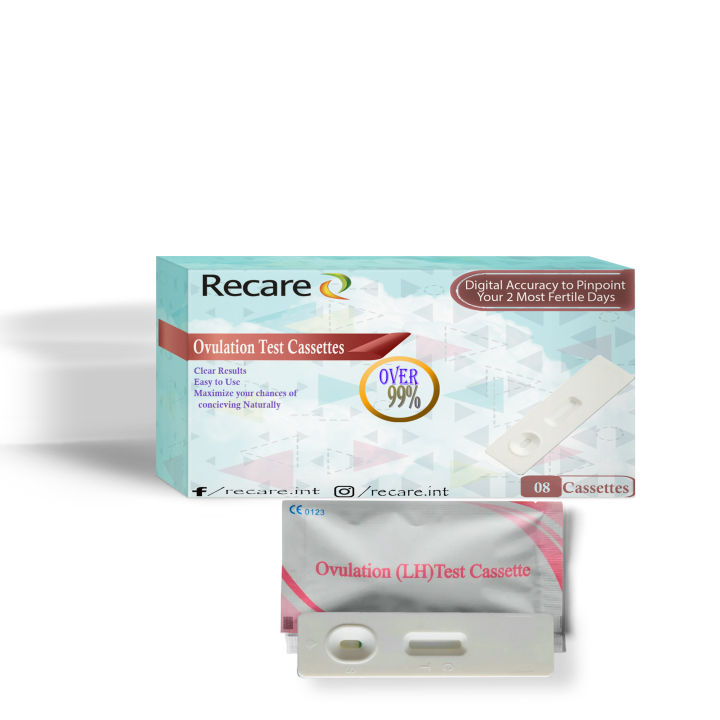 Ovulation Test Cassette for Women ( Pack of 8 pieces )