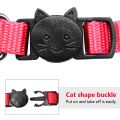 Safety Breakaway Cat Collars Quick Release Kitten Collar Personalized Custom Cats Collar Necklace with Bell for Cat Kitty Puppy. 